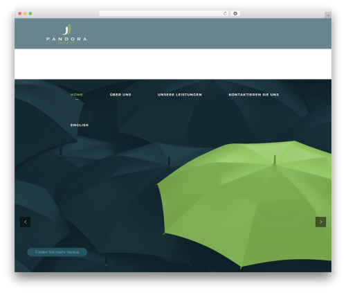 Deploy best WordPress theme - pandora-invest.com