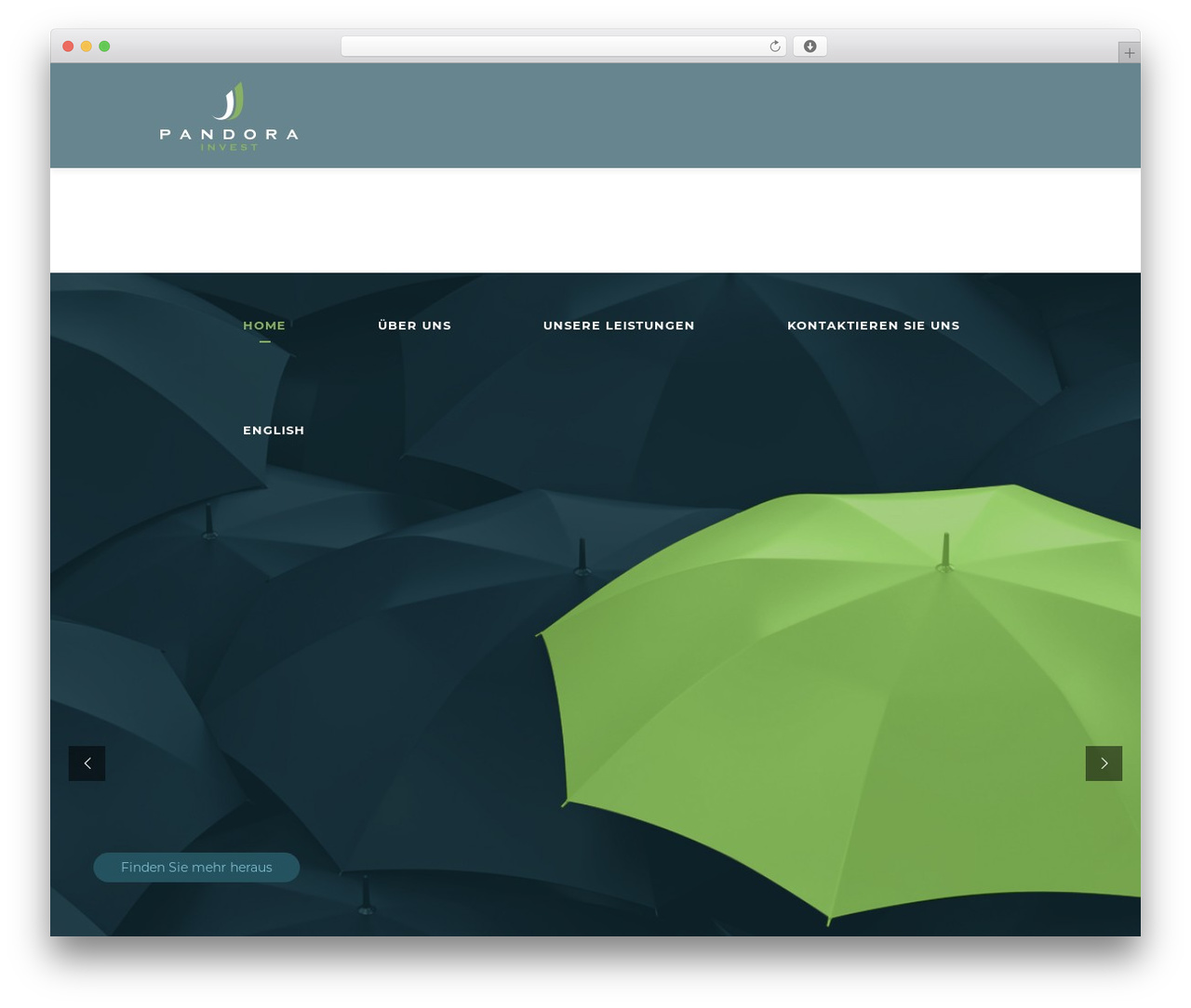 Deploy best WordPress theme - pandora-invest.com