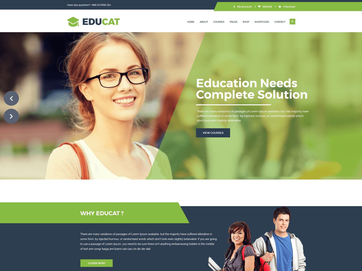 Educat - Child theme WordPress