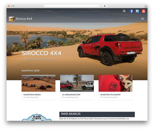 Destinations WordPress plugin - sirocco4x4.com