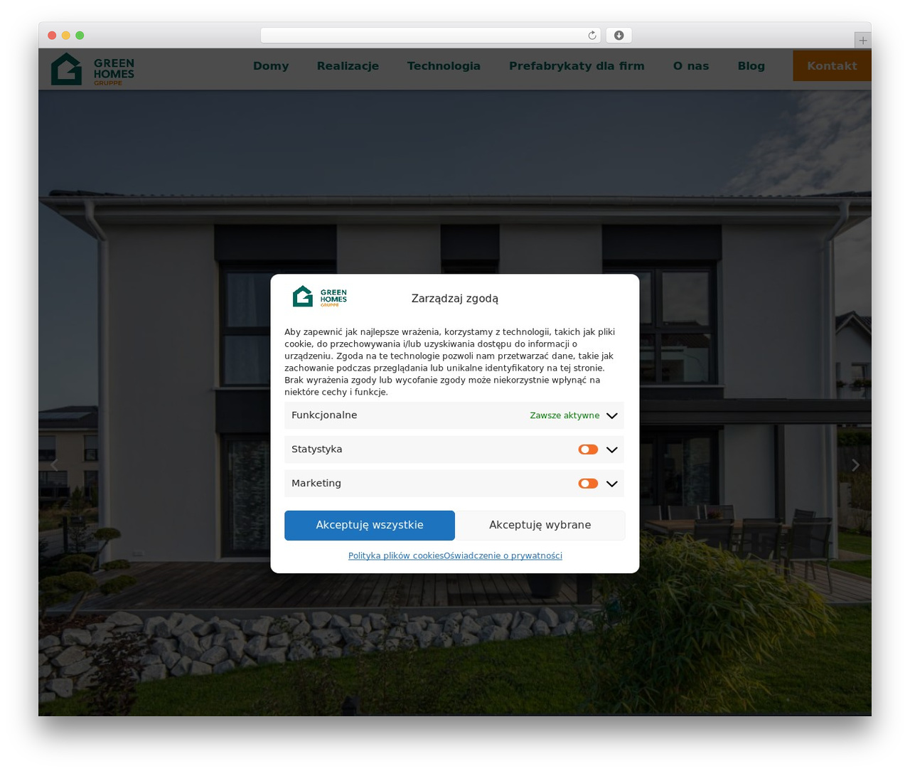 Hello Elementor WordPress theme - greenhomes.pl