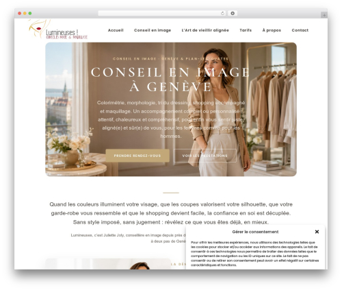 Kamera WP theme - lumineuses.ch