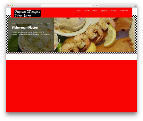 SKT Restaurant Pro WordPress restaurant theme - originalmichigandineressex.com