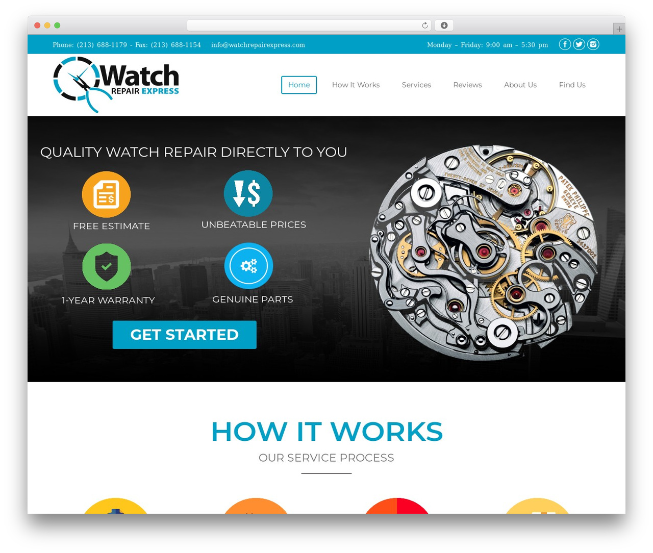Theme WordPress ConnectedWing - watchrepairexpress.com Theme WordPress ConnectedWing - watchrepairexpress.com