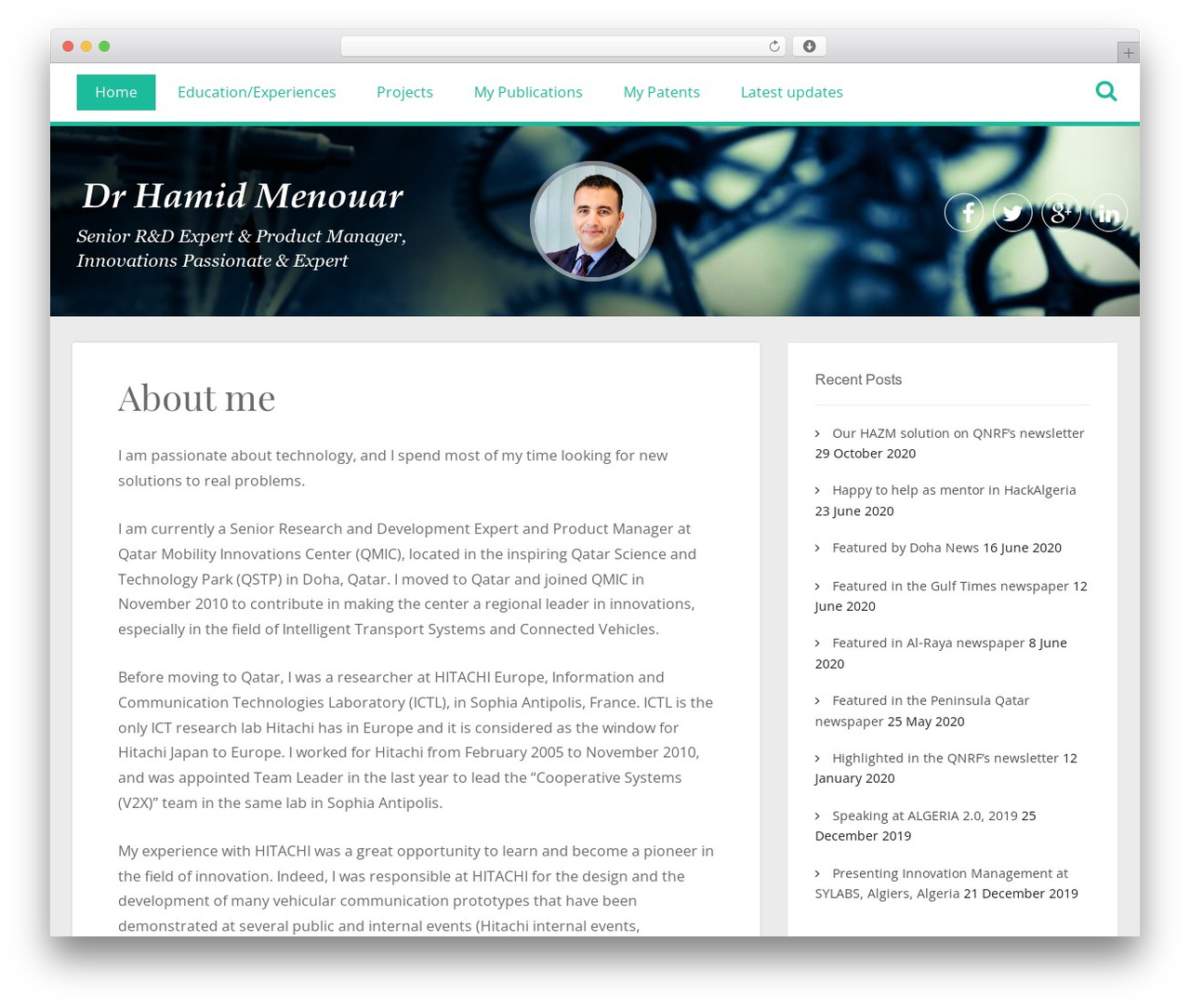 Theme WordPress MyNote - menouar.com