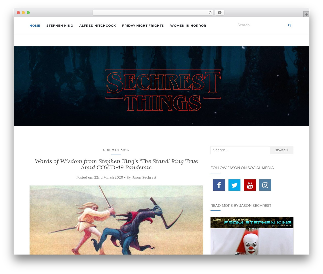 Activello free website theme - sechrestthings.com