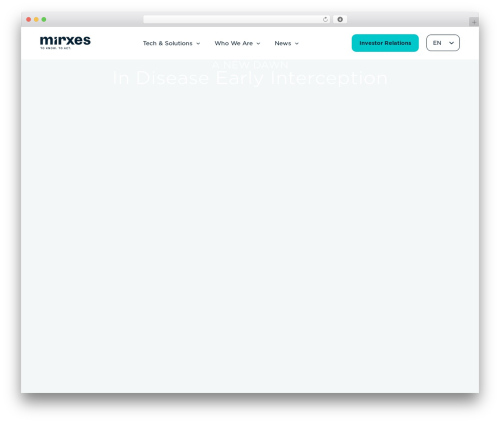 Astra WordPress theme - mirxes.com
