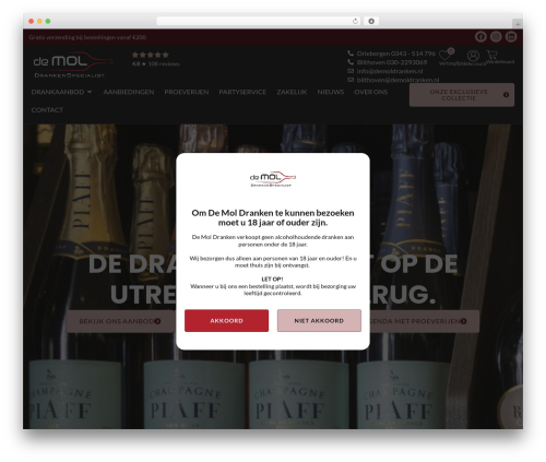 Jet reviews WordPress plugin - demoldranken.nl