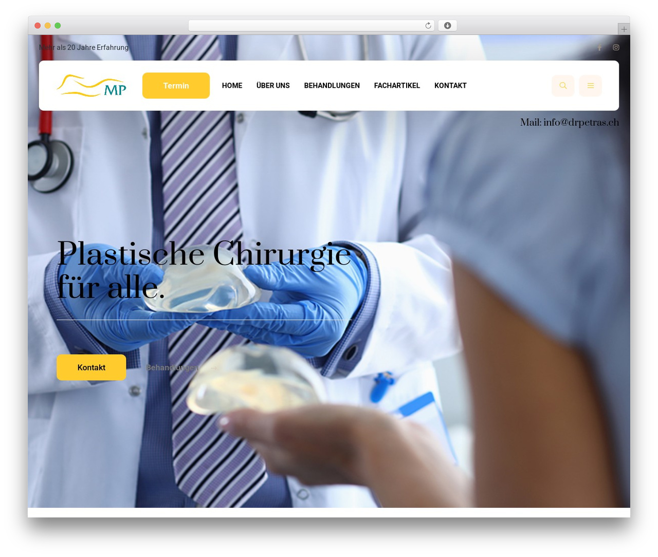 Progery WordPress theme - drpetras.ch Progery WordPress theme - drpetras.ch