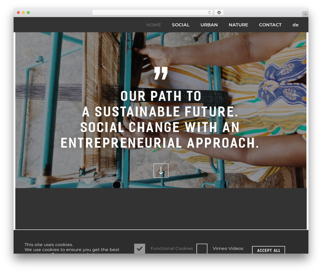 Theme WordPress Fieldsets - socialurbannature.com