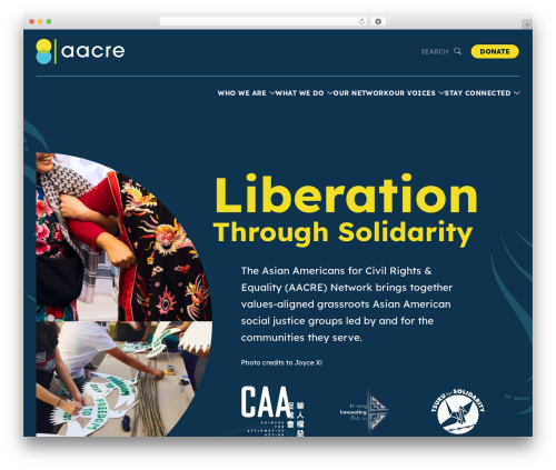 Theme WordPress aacre - aacre.org