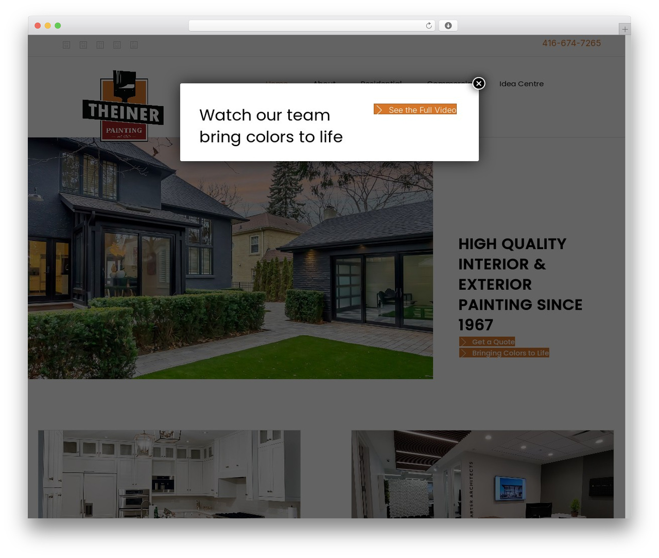 Theme WordPress Beaver Builder Child Theme - theinerpainting.com