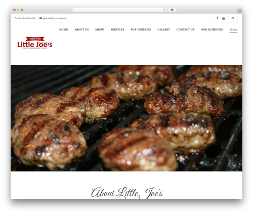 Theme WordPress Pronto (shared on wplocker.com) - littlejoesspecialevents.com