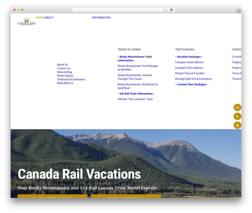 Wp floating menu pro WordPress plugin - canadarail.ca