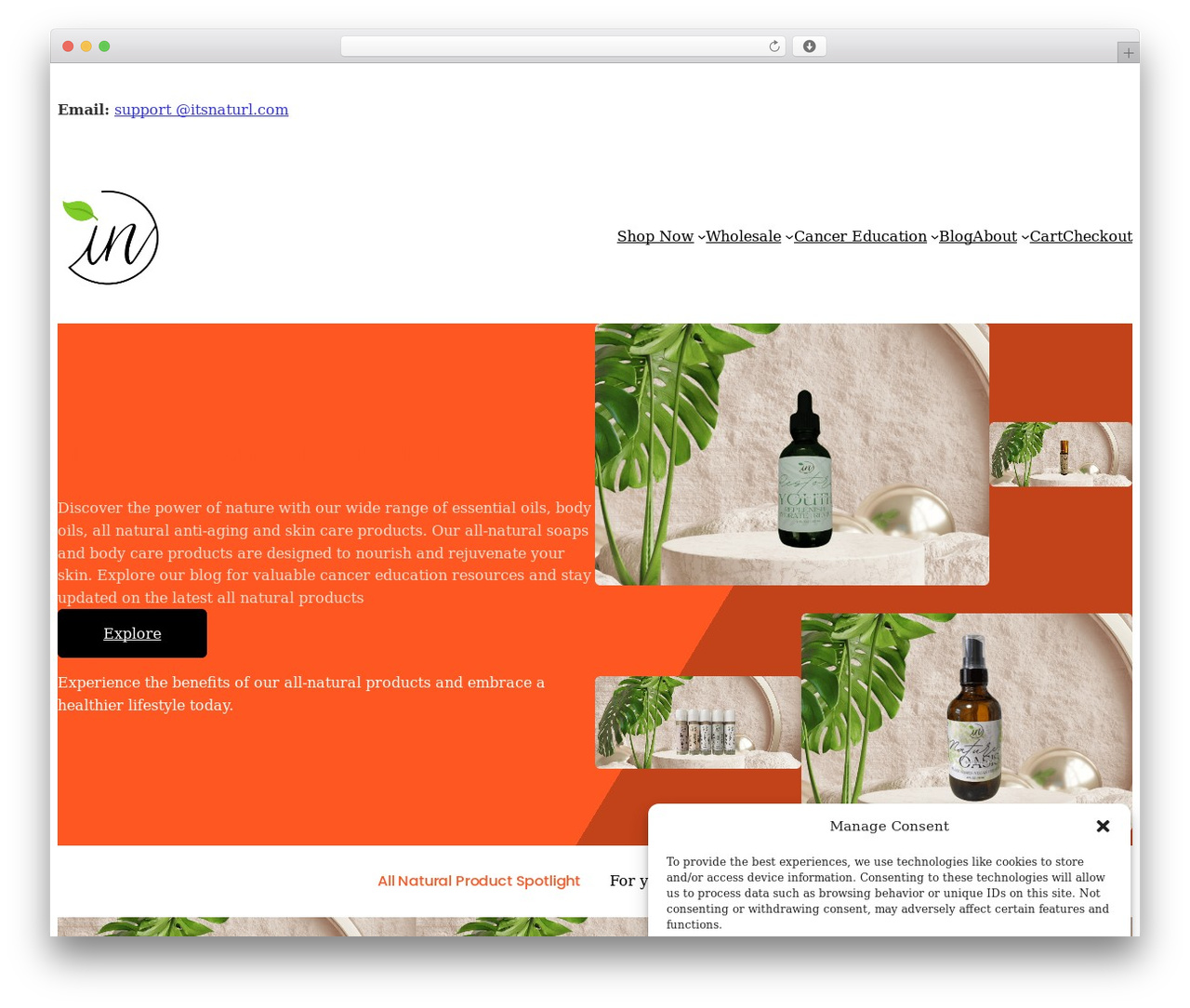 Version 12 WordPress theme - itsnaturl.com Version 12 WordPress theme - itsnaturl.com