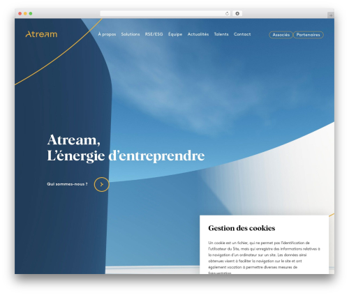 WordPress theme Atream - atream.com