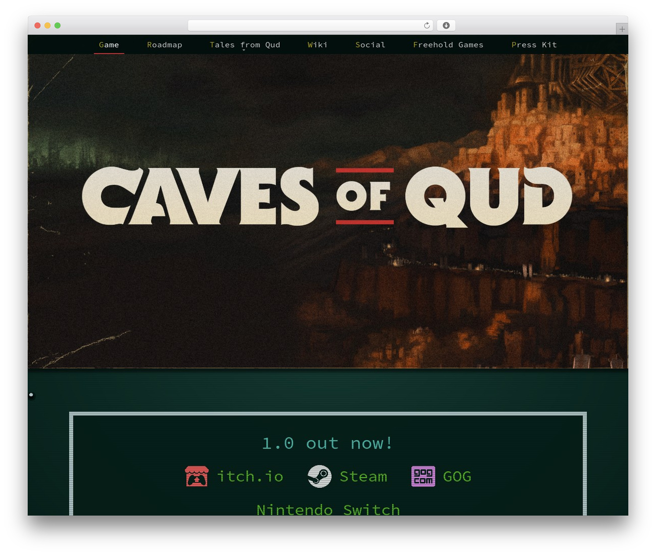 WordPress theme Blackoot Pro - cavesofqud.com