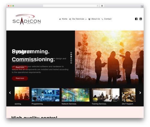 WordPress theme Denali - scadicon.com