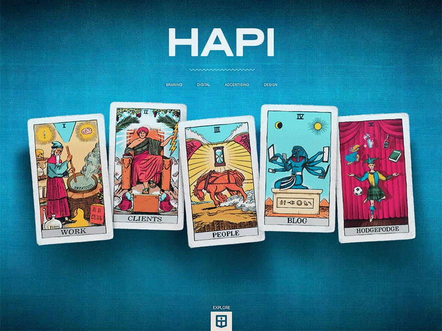 WordPress theme Hapi by Distill Mill