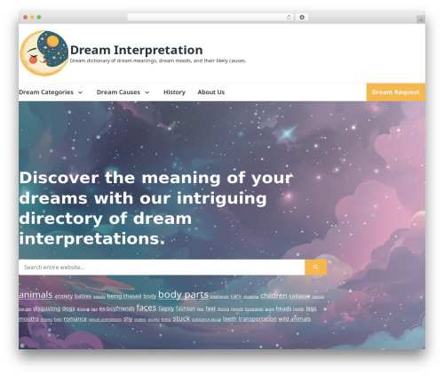 WordPress theme Hovercraft - dreaminterpretation.top
