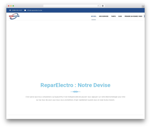 WordPress theme LT Corepair - reparelectro.be