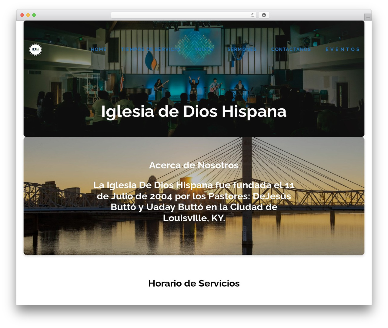 WP theme Float - iglesiadedioshispana.org WP theme Float - iglesiadedioshispana.org
