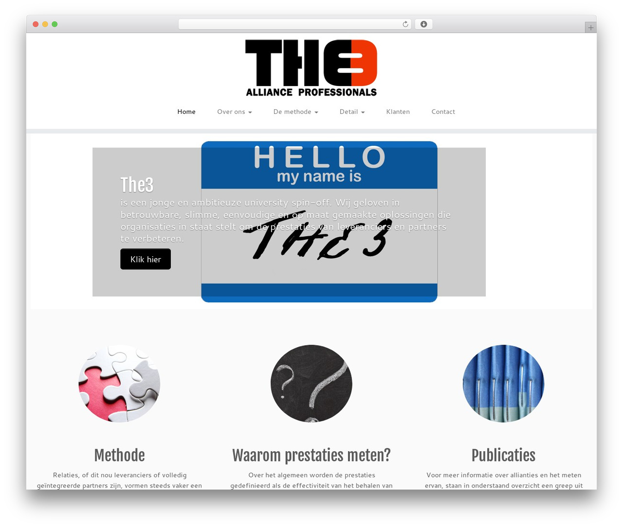 Childtheme WordPress theme - the3.nl