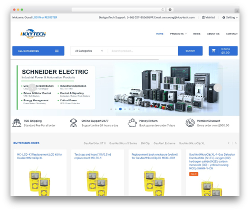Digitech theme WordPress - bestgas-tech.com