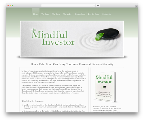 DynamiX WordPress theme - themindfulinvestor.com