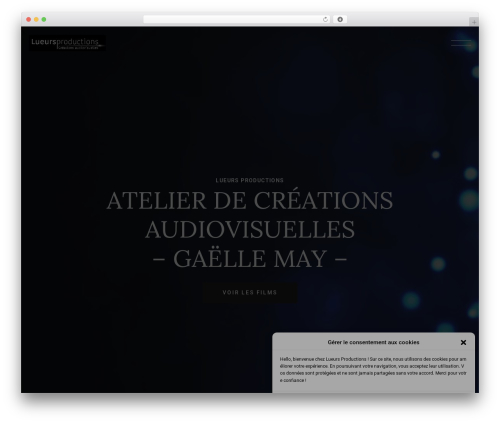 Eternel WP theme - lueursproductions.ch