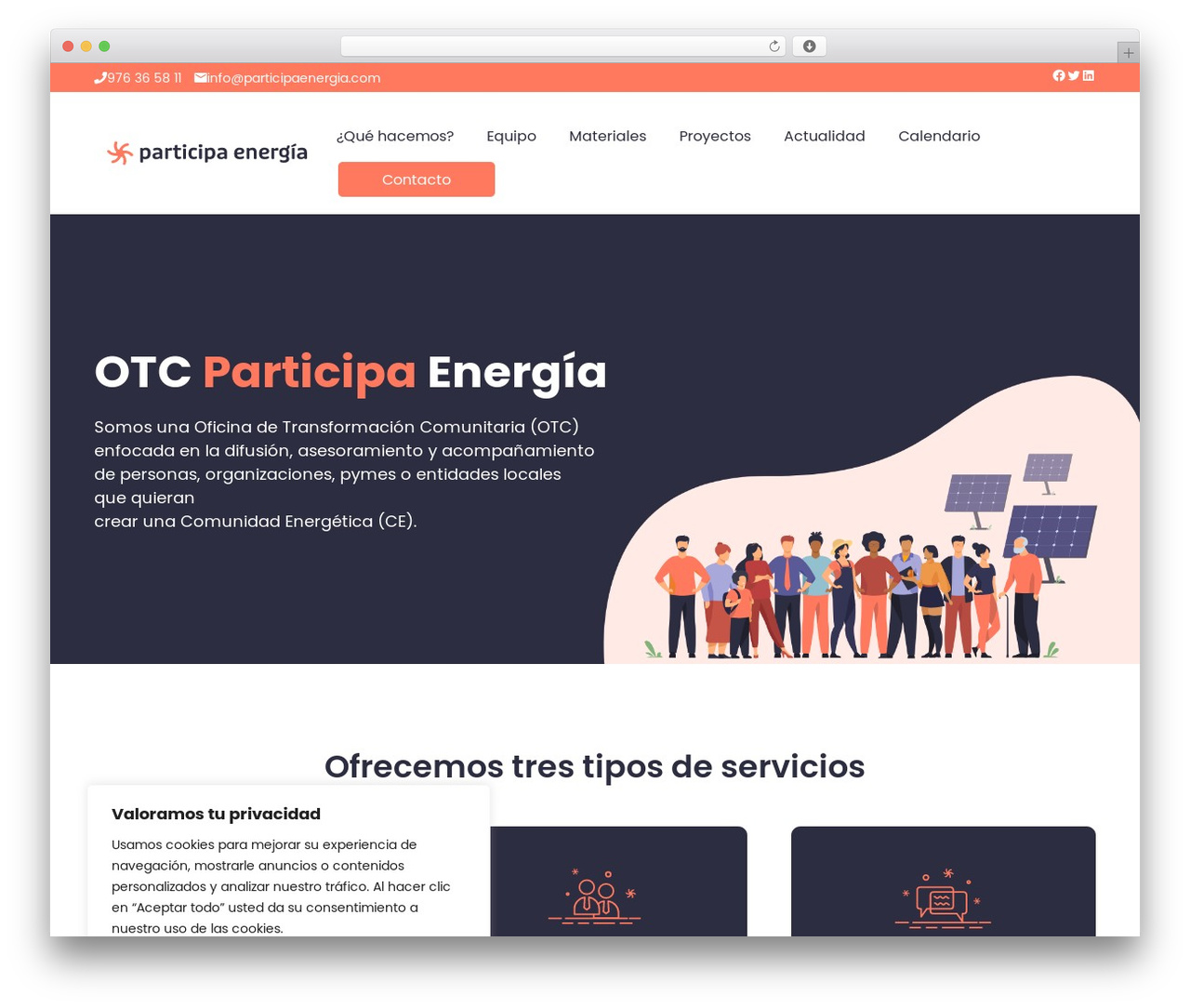 GeneratePress WordPress theme - participaenergia.com