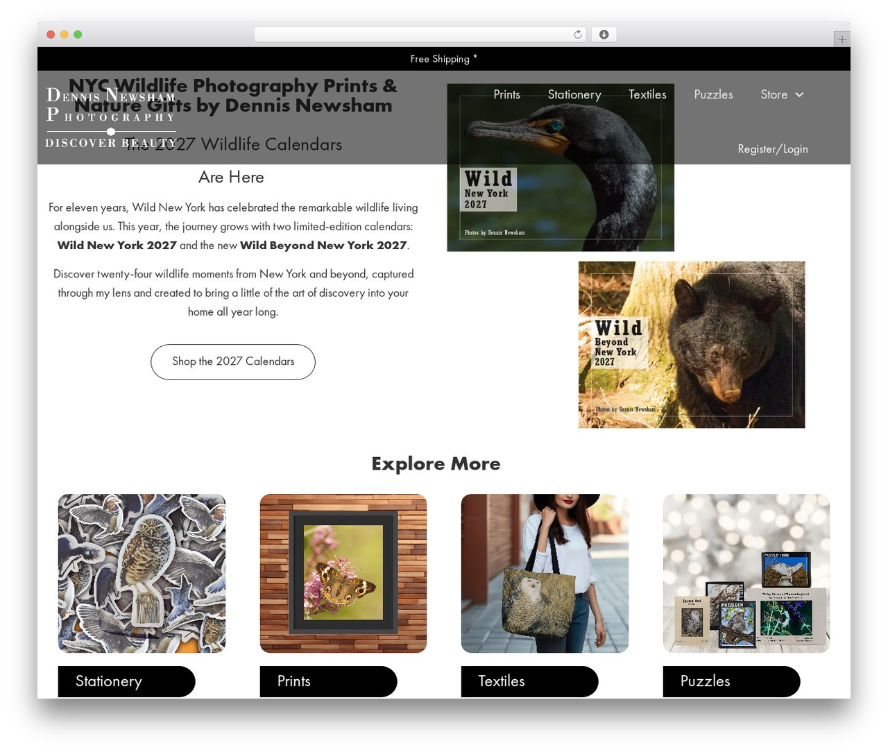 Hello Elementor Child WordPress ecommerce theme - dennisnewsham.com