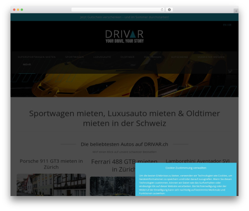 Gdlr car WordPress plugin - drivar.ch