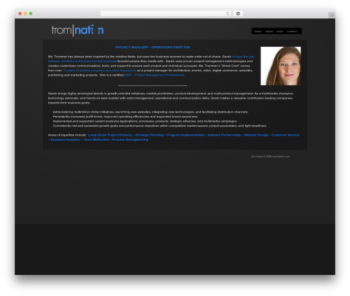 Modularity Lite theme WordPress - tromnation.com