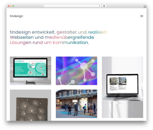 Theme WordPress Air Theme - tindesign.ch