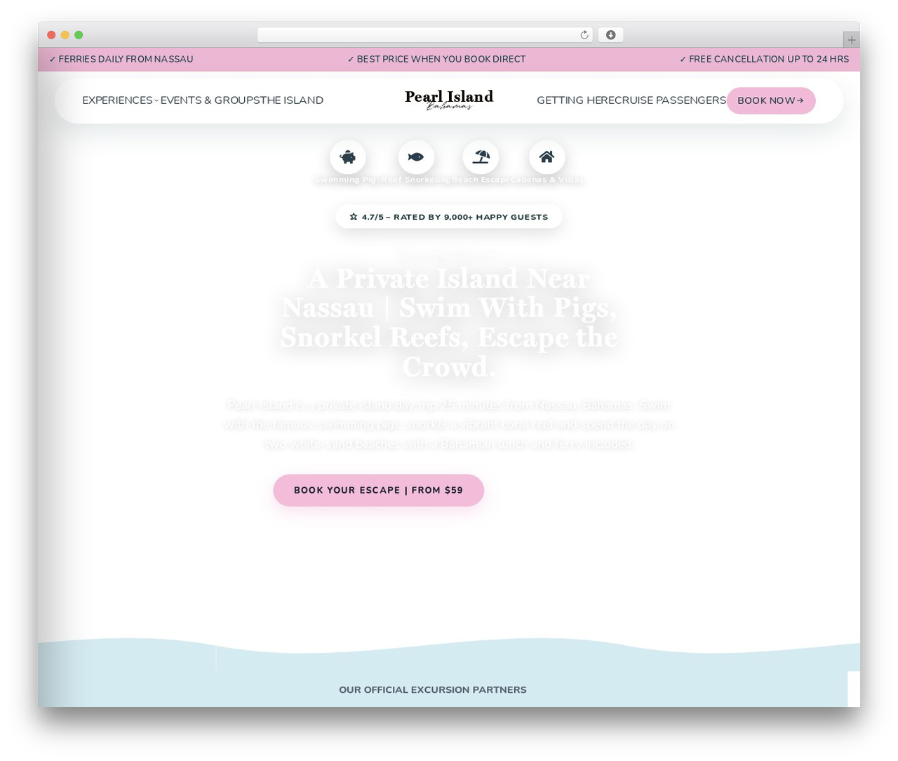 Theme WordPress Hello Elementor - pearlislandbahamas.com
