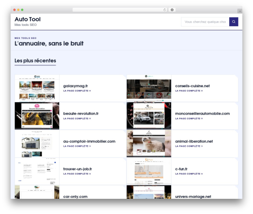 Theme WordPress Maxwell - autotool.fr
