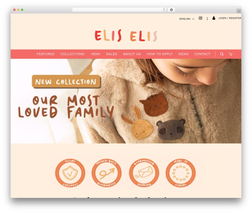 Uncode WP theme - eliselis.com