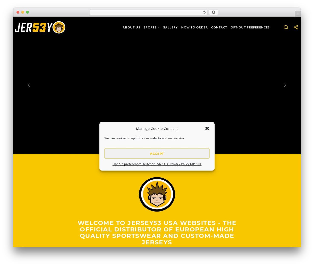 WordPress theme Blade - jersey53.com