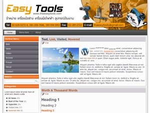 WordPress theme easytools WordPress theme easytools
