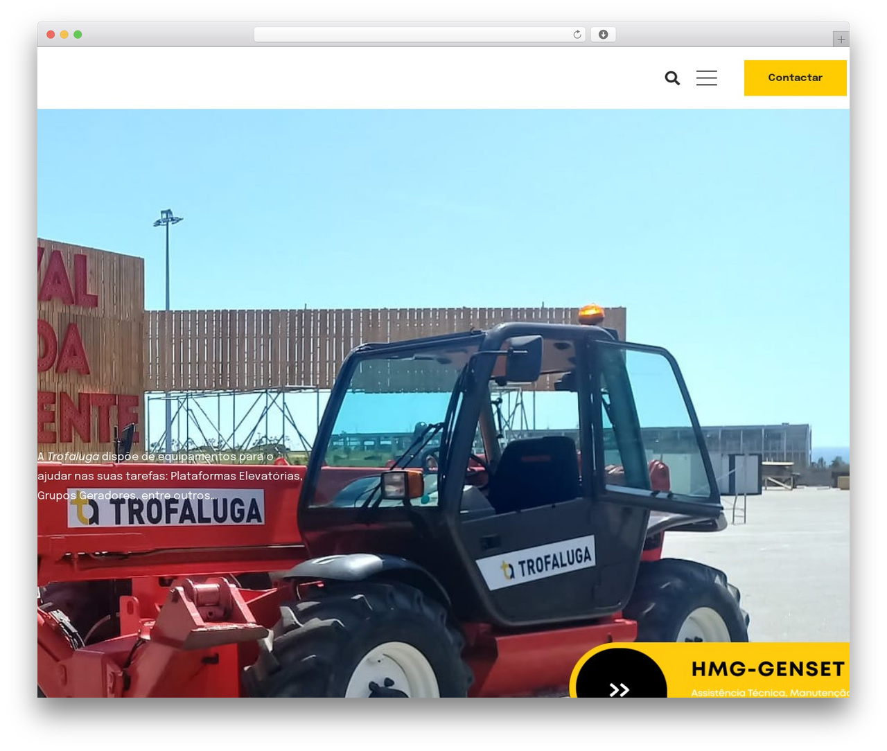 CREAT WordPress theme - trofaluga.pt