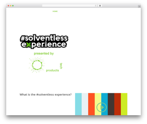 Divi theme WordPress - solventlessexperience.com