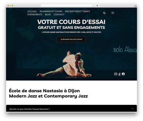 Gt3 themes core WordPress plugin - danse-nastasia.com