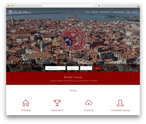 RealesWP WordPress theme - www.brokerhouse.it