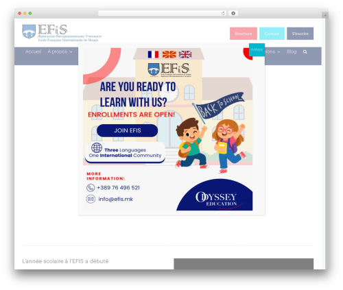 Sitepress multilingual cms 2 WordPress plugin - efis.mk