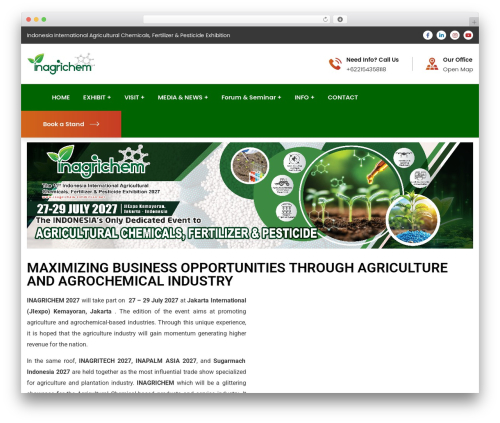 Case theme user WordPress plugin - inagrichem-exhibition.net