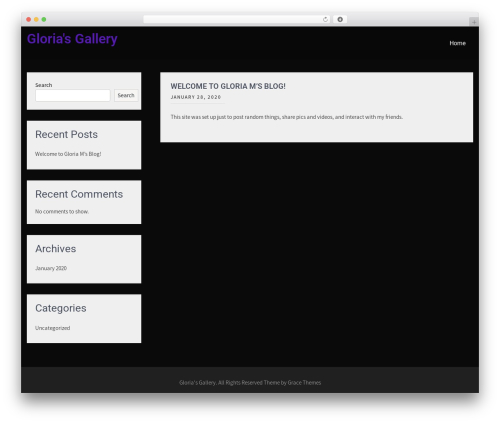 WordPress theme Modeling Lite - gloriamaria.net WordPress theme Modeling Lite - gloriamaria.net