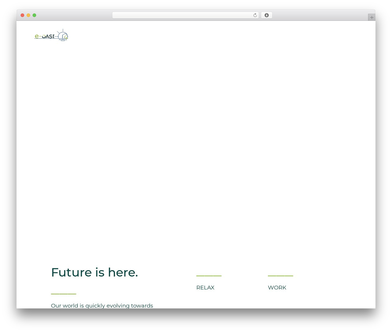 Boldnote WordPress theme - e-oasi.ch