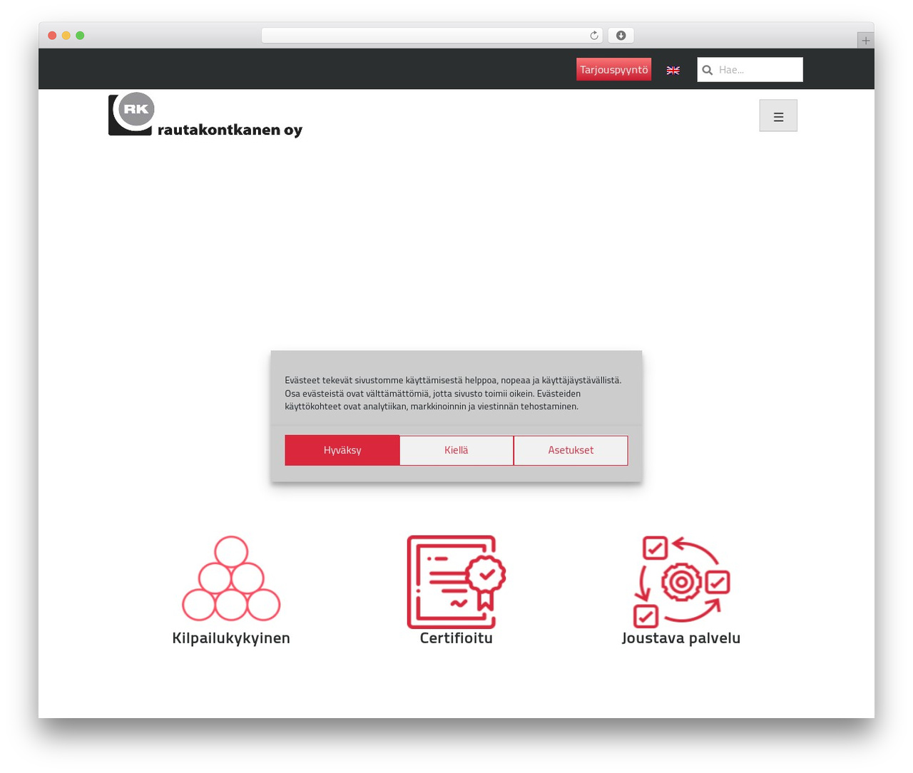 DevNetPress WordPress theme - rautakontkanen.com