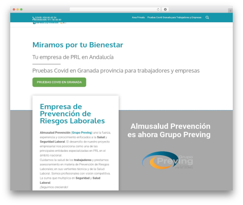 Divi WordPress theme - almusaludprevencion.com